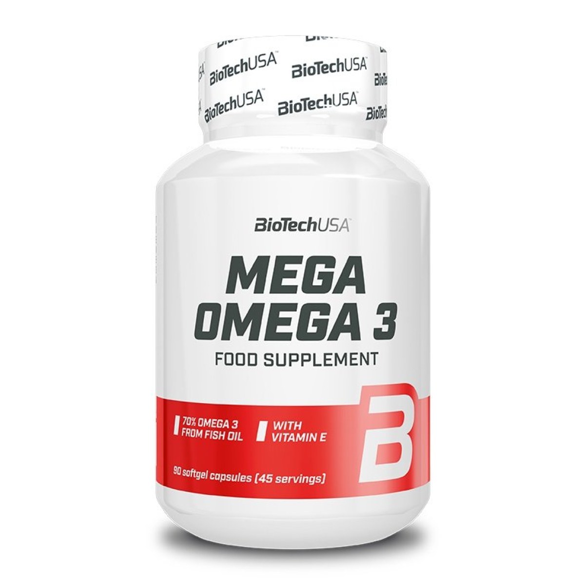 Mega Omega 3 - Biotech USA 180 kaps. · záber 1