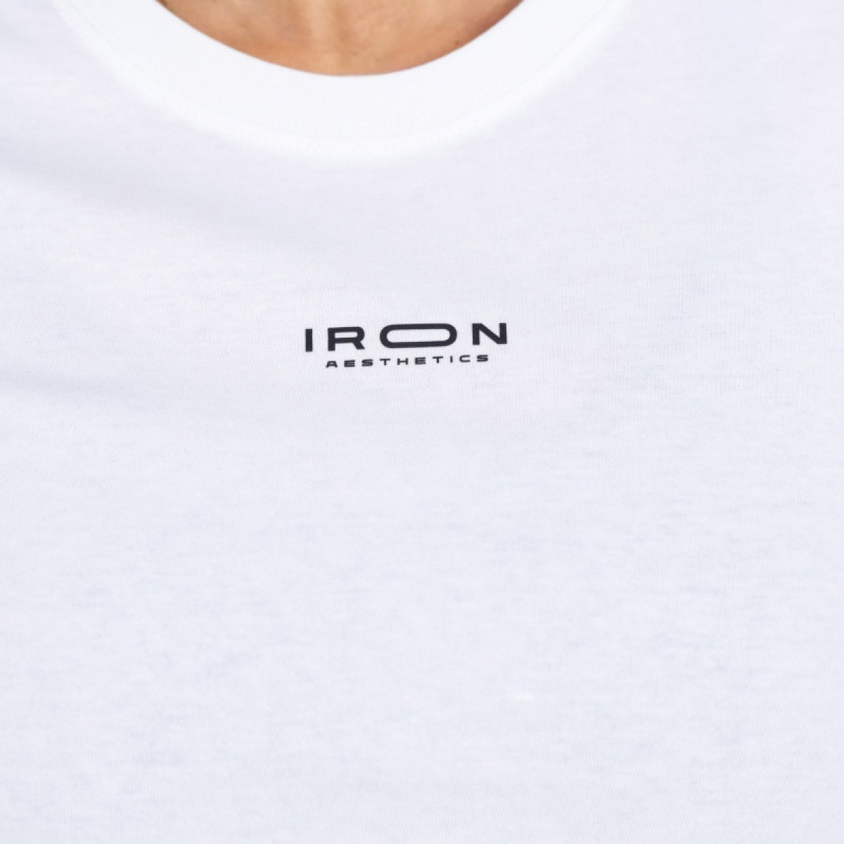 Dámske tričko Iron Aesthetics Basic, biele · záber 4