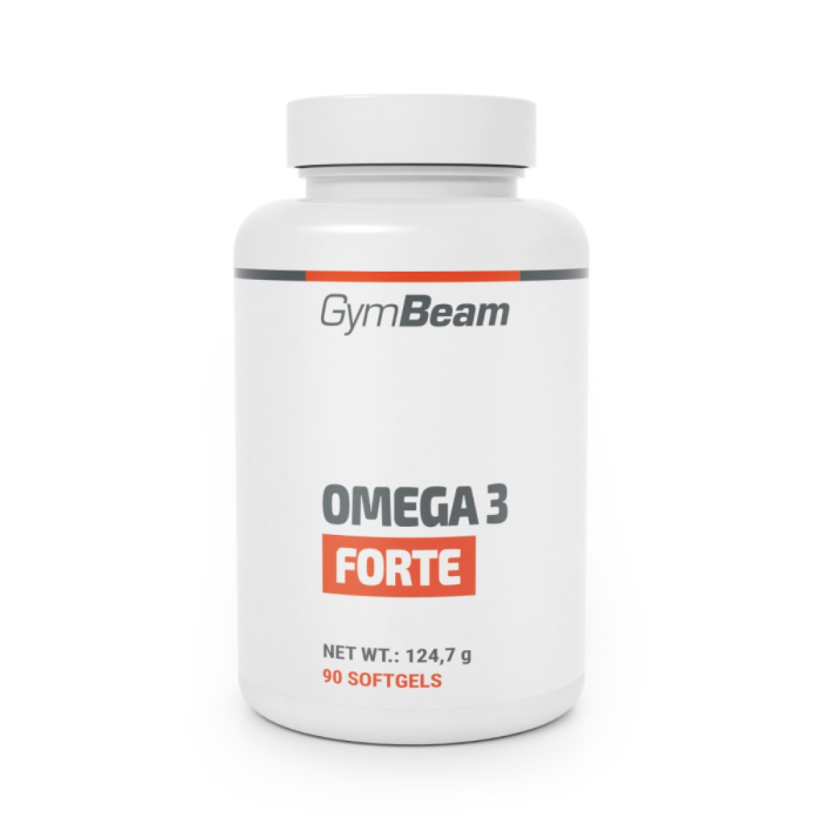 GymBeam Omega 3 Forte - Hmotnosť: 0,16 g | Balenie: 90 · záber 1