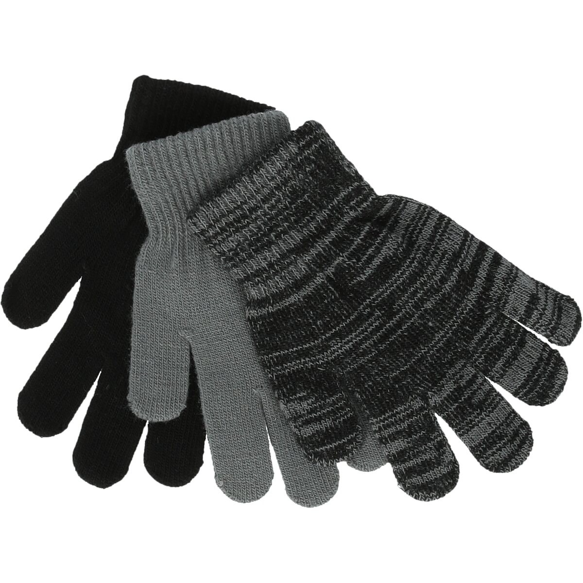 ZigZag Neckar Knitted 3-Pack K - Farba: Čierna · záber 1