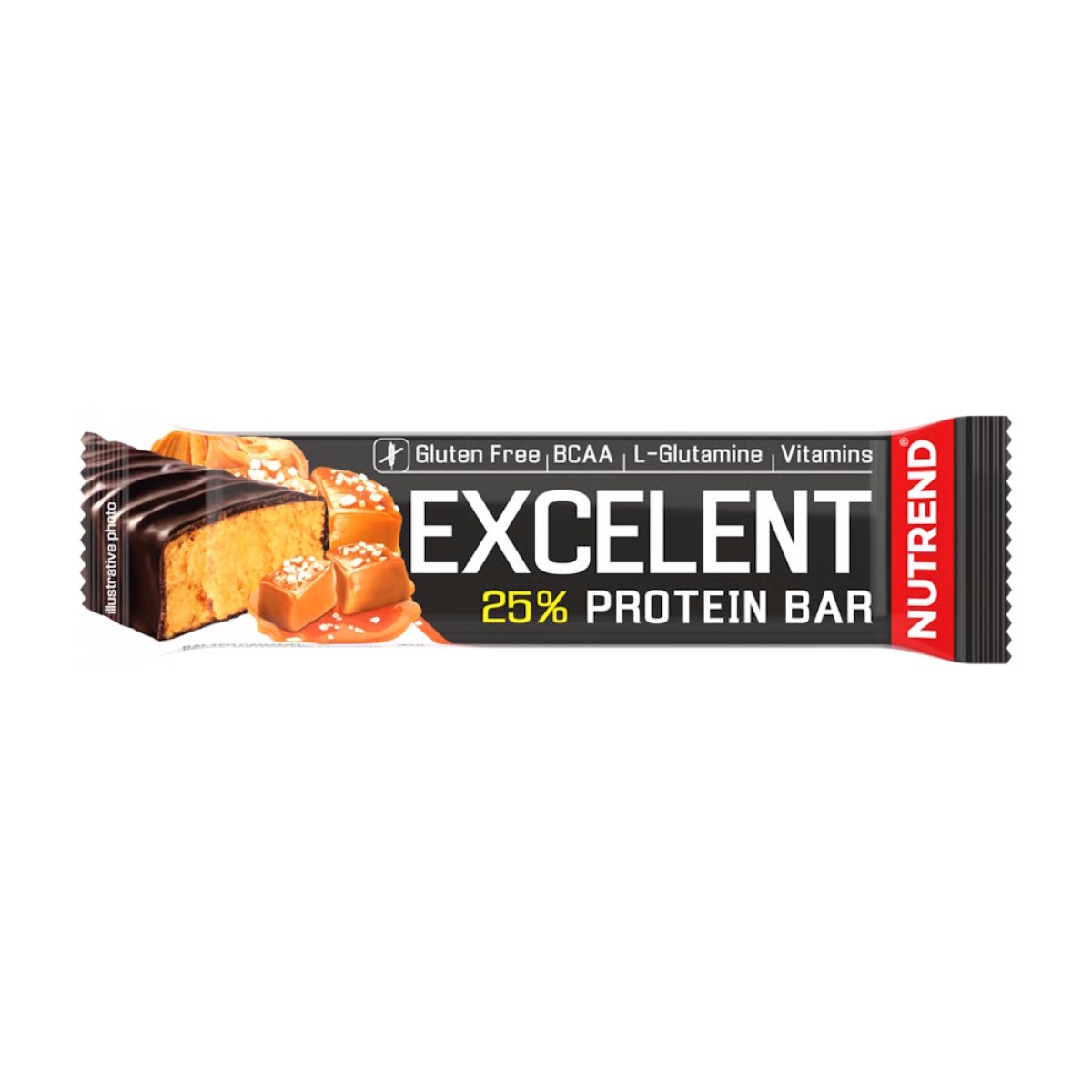 Nutrend EXCELENT protein bar 85g slaný karamel · záber 1
