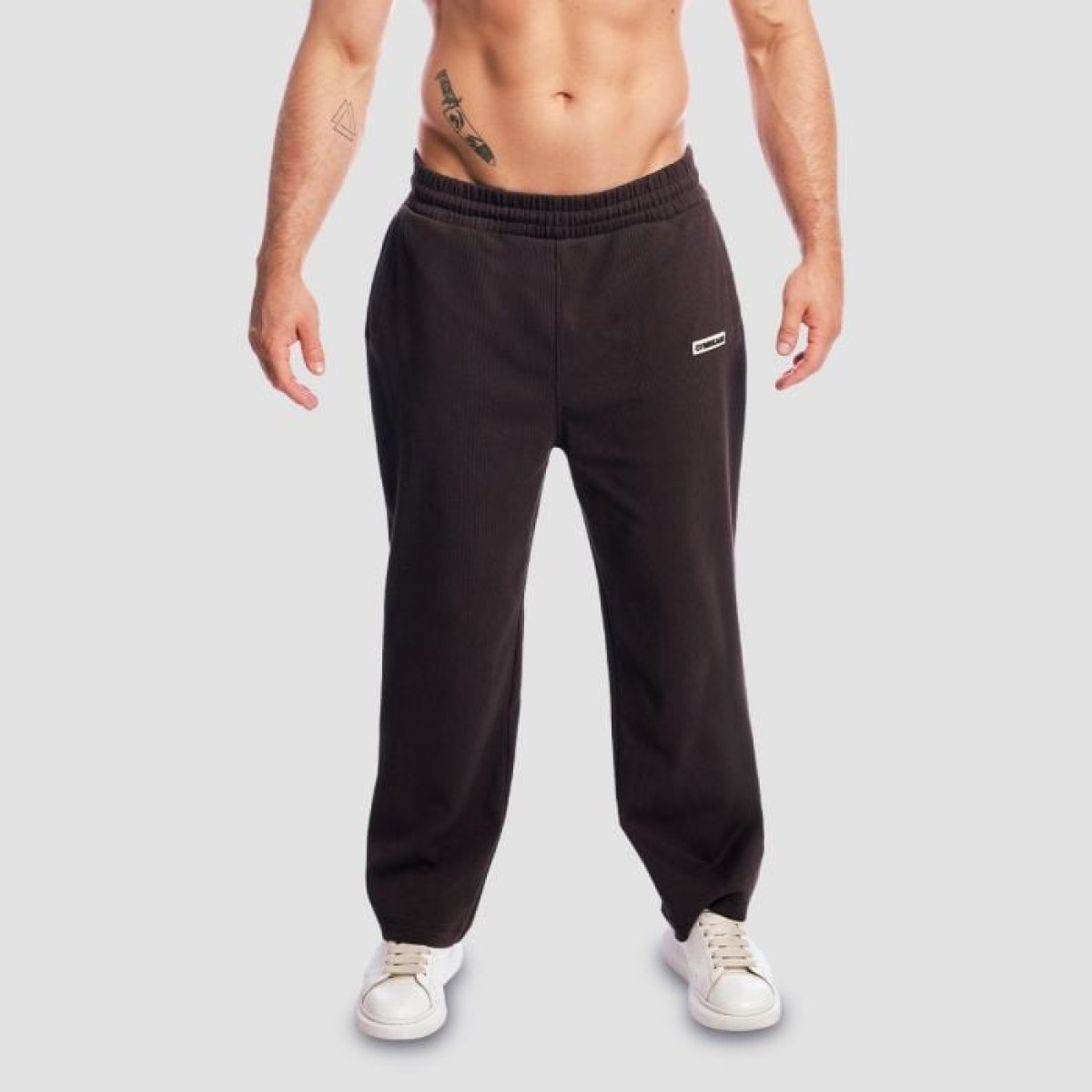 GymBeam Tepláky Aura Tee Brown L · záber 1