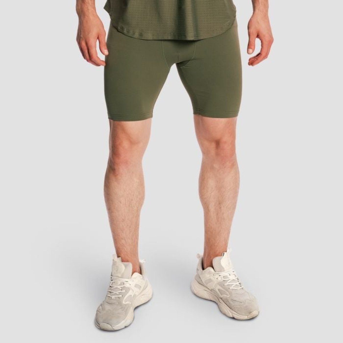 GymBeam Pánske šortky Combat Olive Grey XL · záber 1