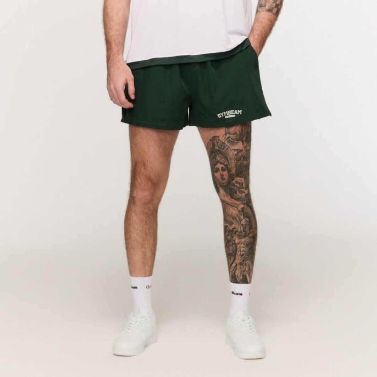 GymBeam Športové šortky Varsity Green XL · záber 1