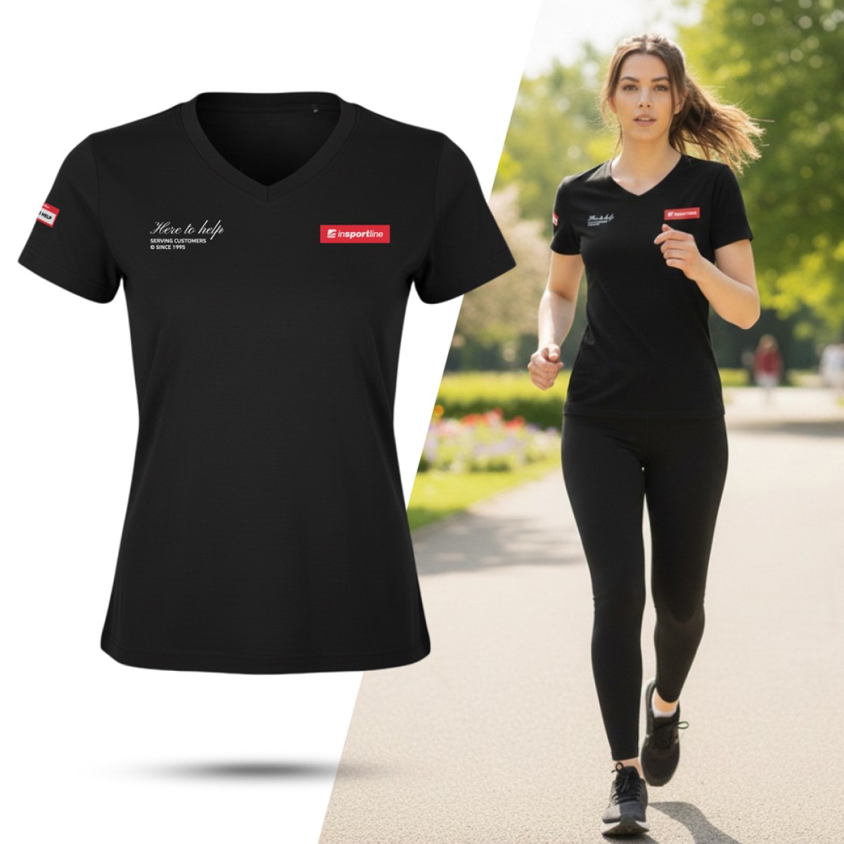 inSPORTline tričko Signature dámské mocca - M · záber 2