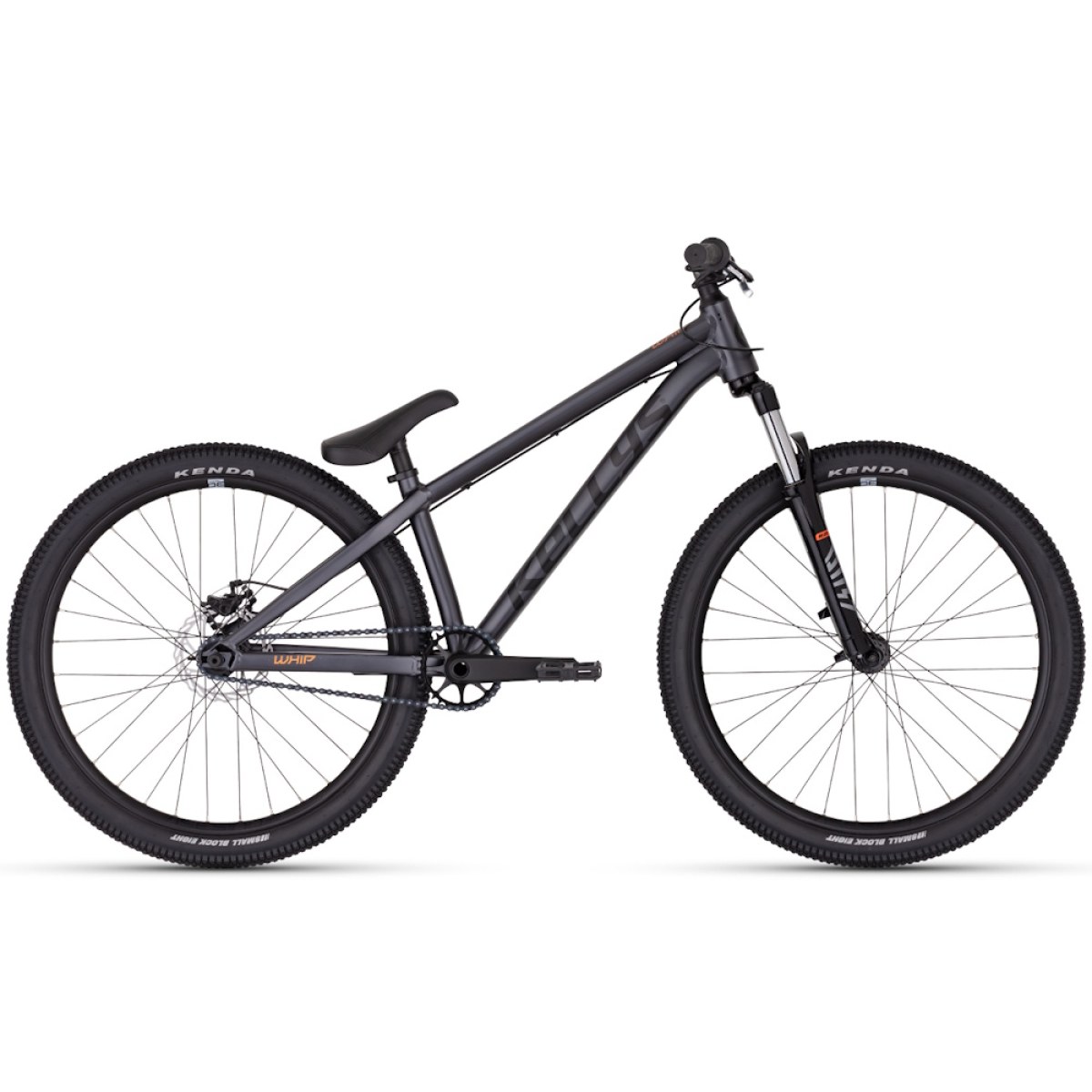 Kellys WHIP 30 DJ 26" - model 2025 Graphite Grey - L (13", 170-190 cm) · záber 2