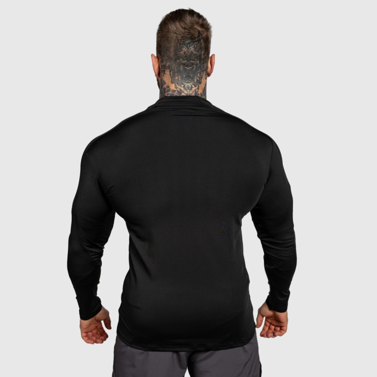 Športový top na zips Iron Aesthetics Unstoppable, čierny · záber 3