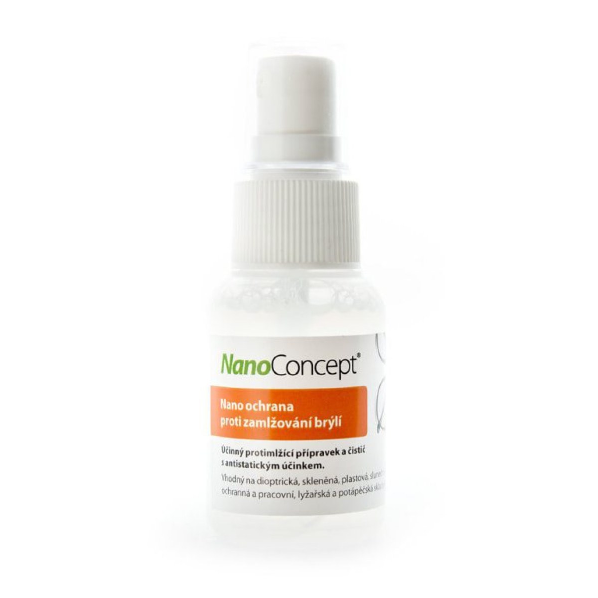 NanoConcept Nano ochrana proti zamlžování brýlí 30 ml · záber 1