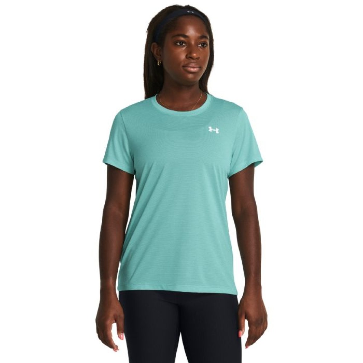Under Armour Dámske Tričko Tech Bubble SSC Green M · záber 1