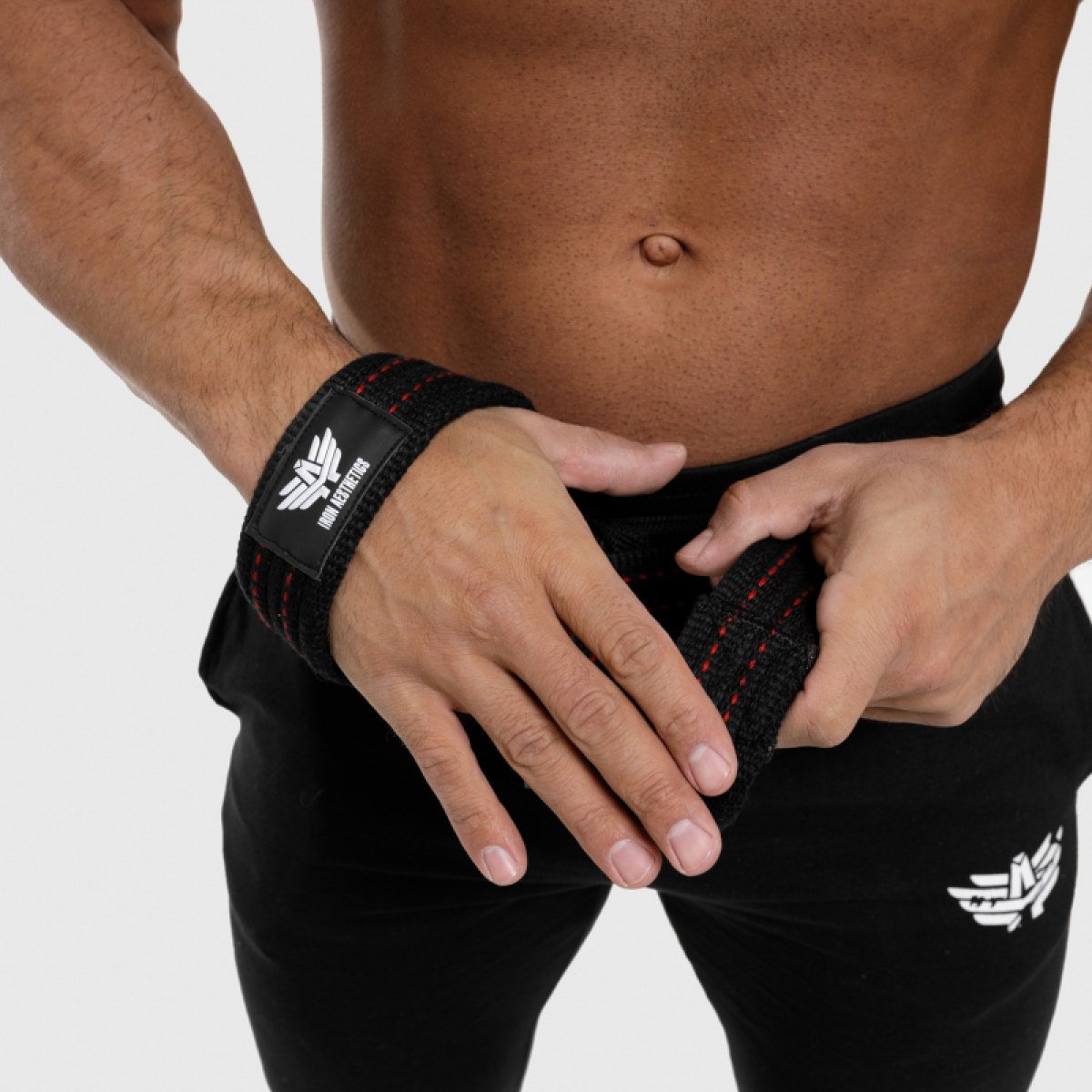 Silový popruh Figure 8 Black - Iron Aesthetics · záber 5