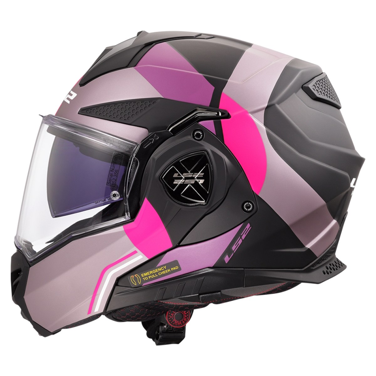 LS2 FF901 Advant X Ultra Grey Purple 3XL (65-66) · záber 2