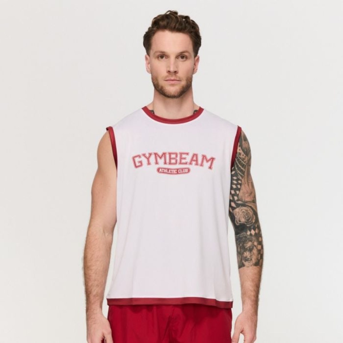 GymBeam Tielko Varsity White XXL · záber 1