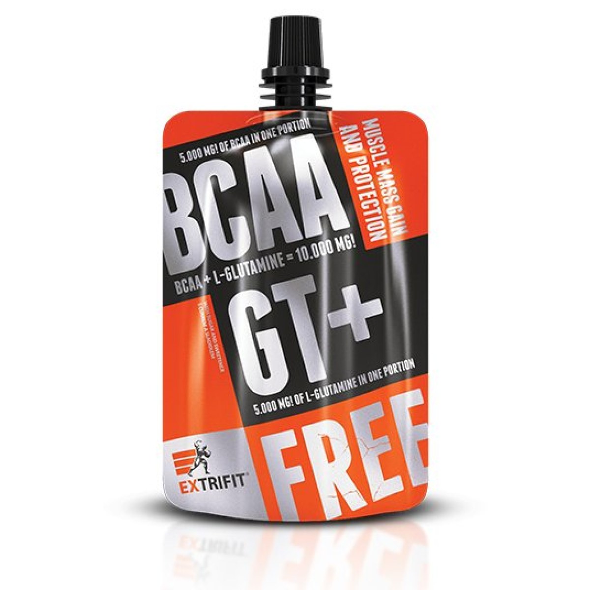 BCAA GT+ od Extrifit 80 g Malina · záber 1