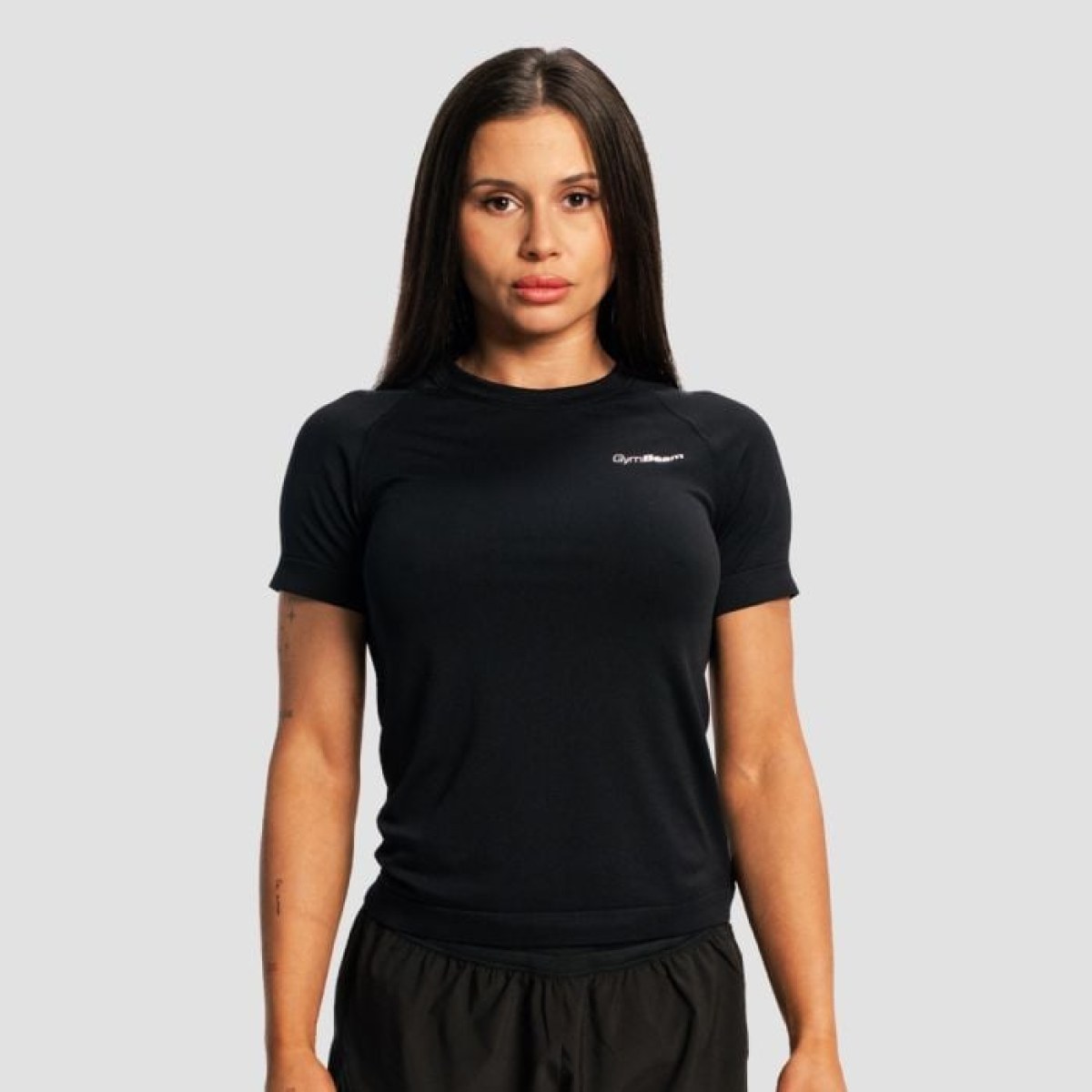 GymBeam Dámske bežecké tričko Pulse X Black S · záber 1