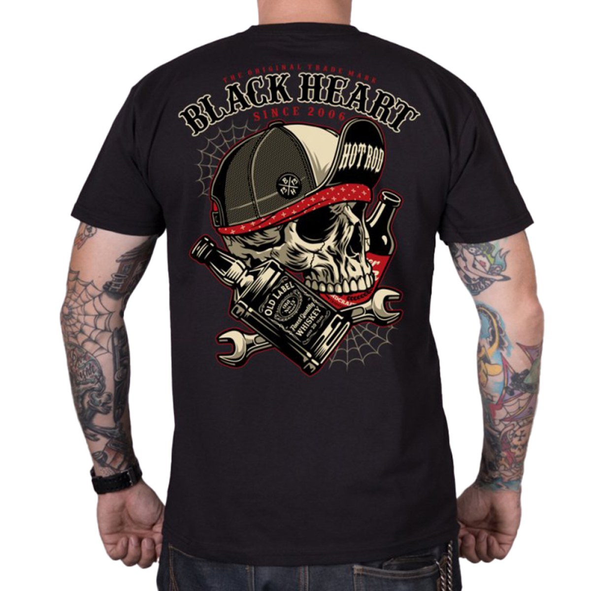 BLACK HEART Commander čierna - M · záber 1