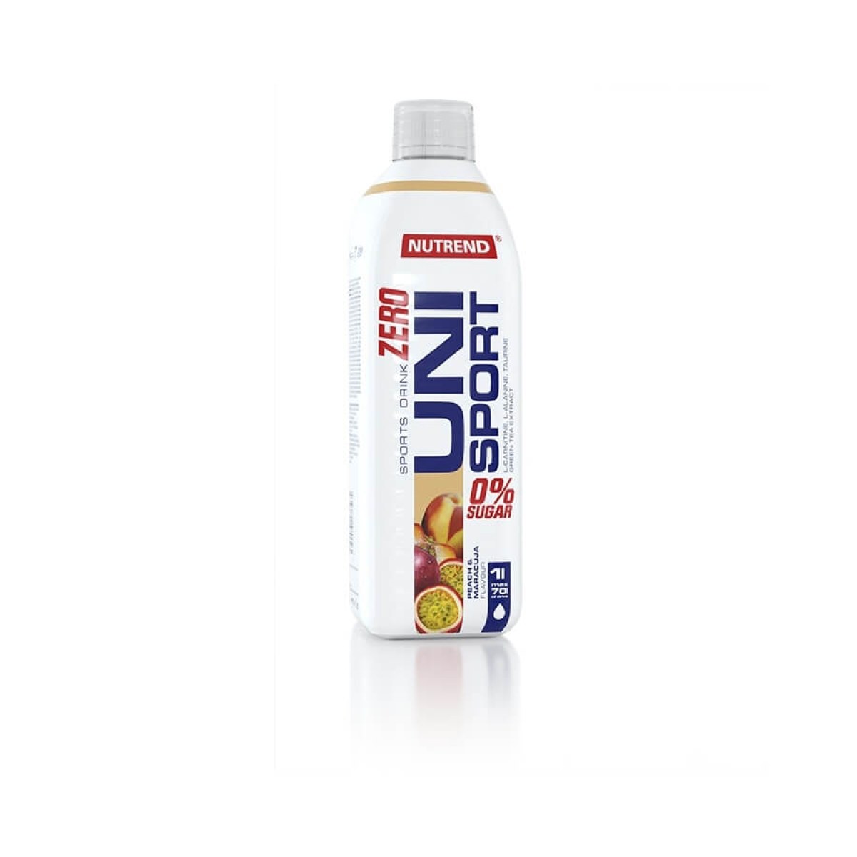 Nutrend Unisport Zero 1000 ml broskyňa-maracuja · záber 1