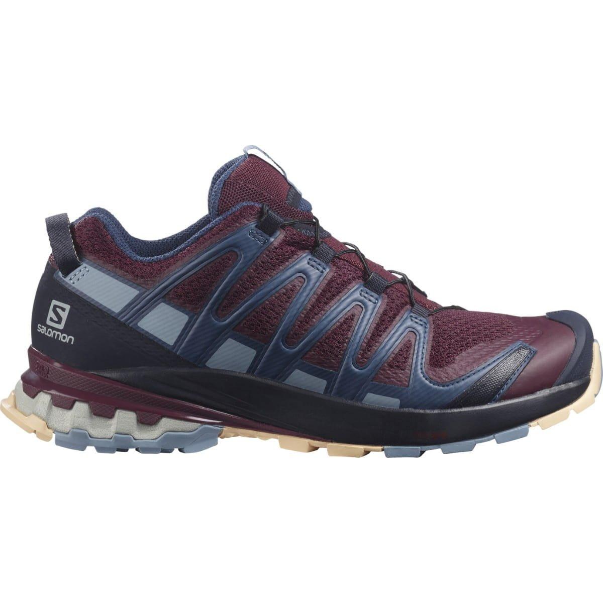 Salomon XA PRO 3D V8 W - Veľkosť: 40 | Farba: Červená, Fialová, Hnedá · záber 1