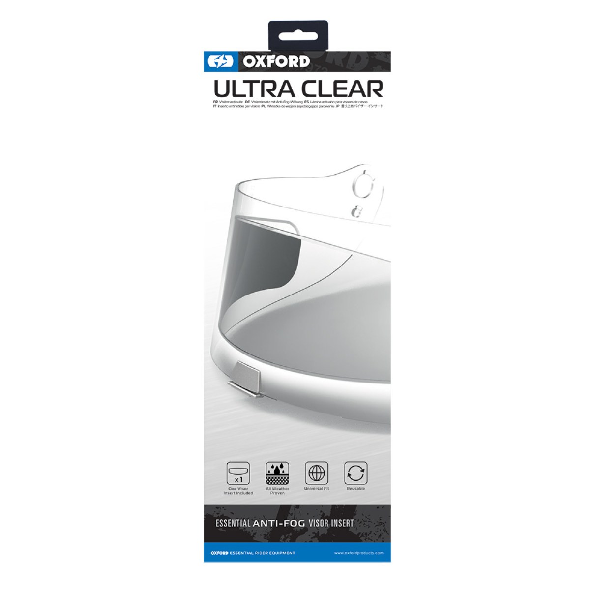 Oxford Ultra Clear Shield Antifog · záber 1