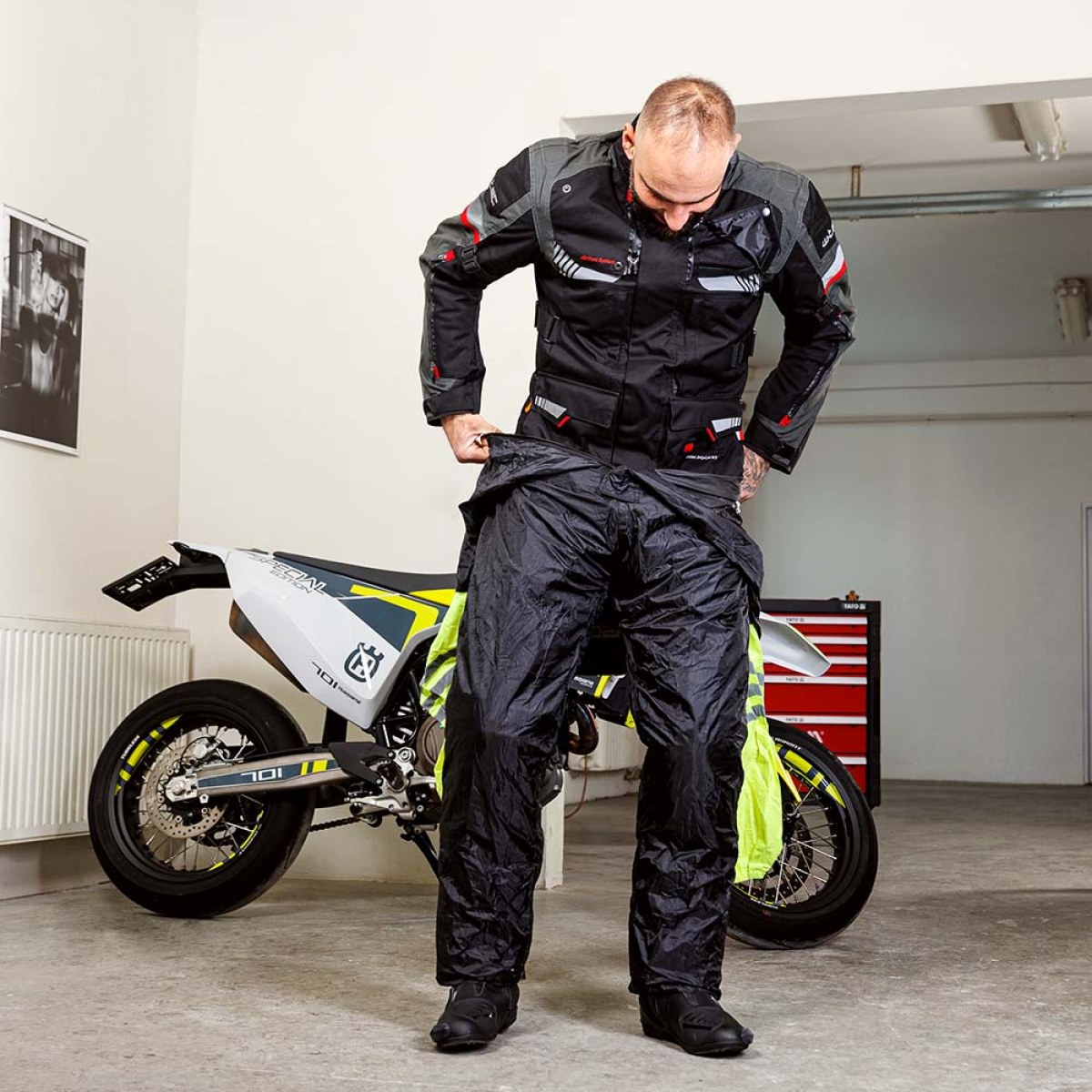 Moto pláštenka W-TEC Smedava - Veľkosť: XL · záber 4