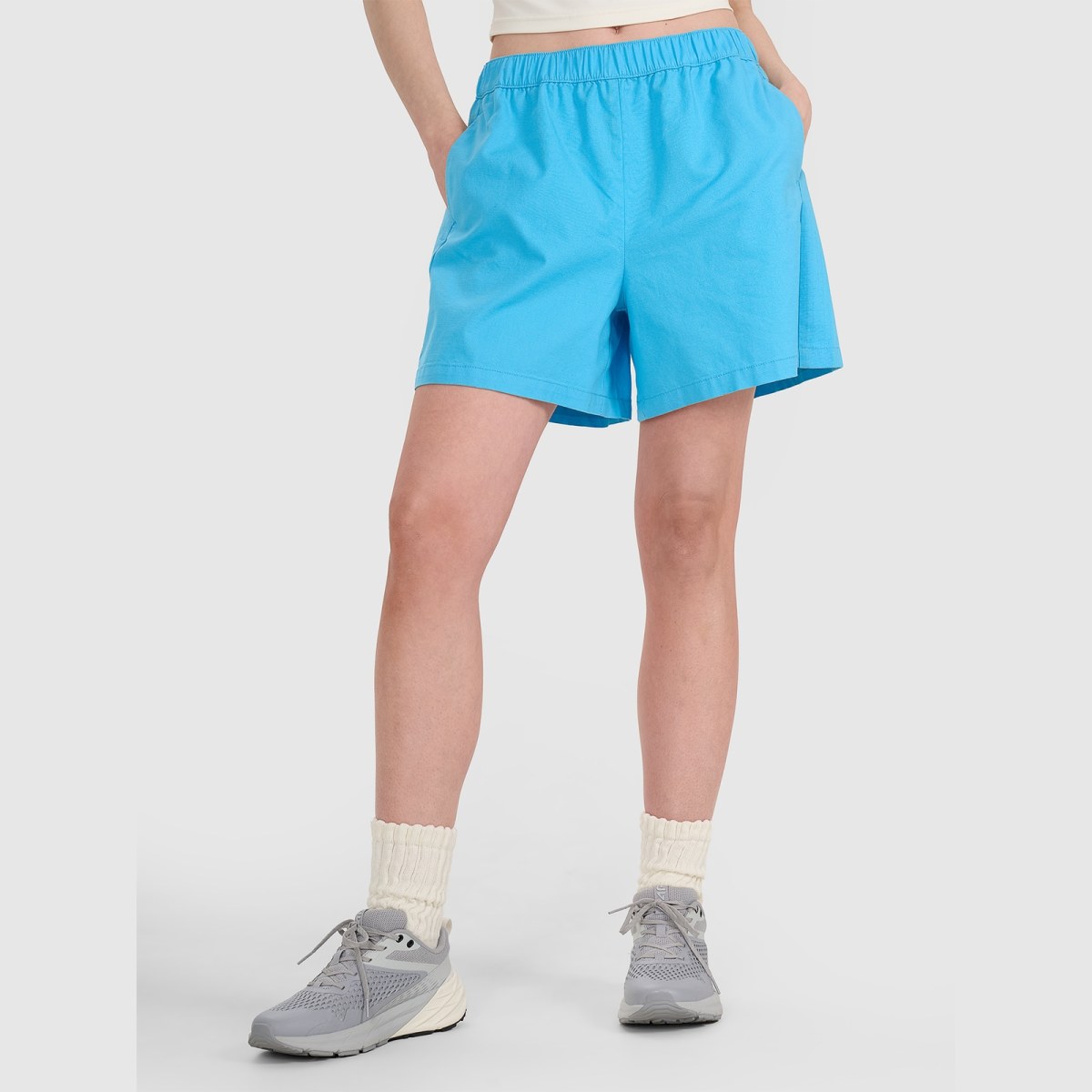 Dámske casual šortky - modré · záber 2