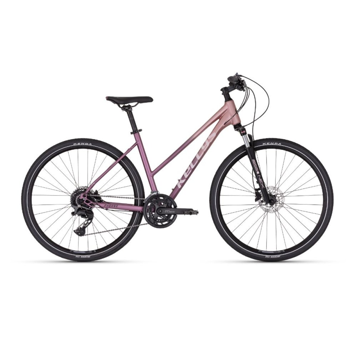 Kellys PHEEBE 70 28" - model 2024 Rosy Violet - S (17", 155-170 cm) · záber 1