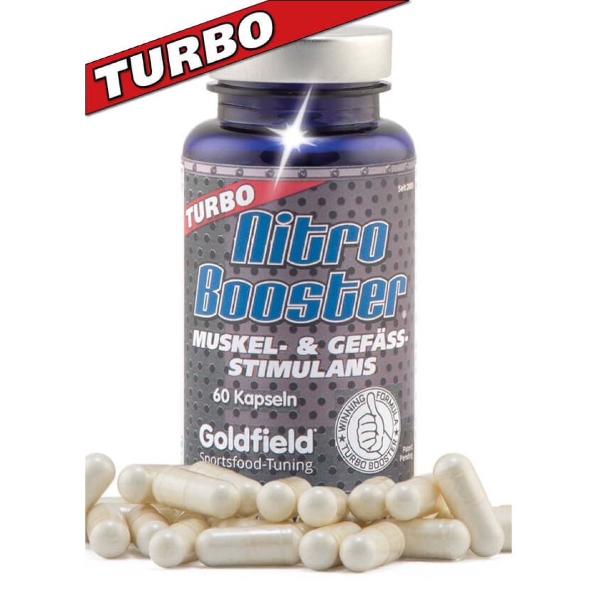 Nitro Booster Turbo - Goldfield 60 kaps. · záber 1
