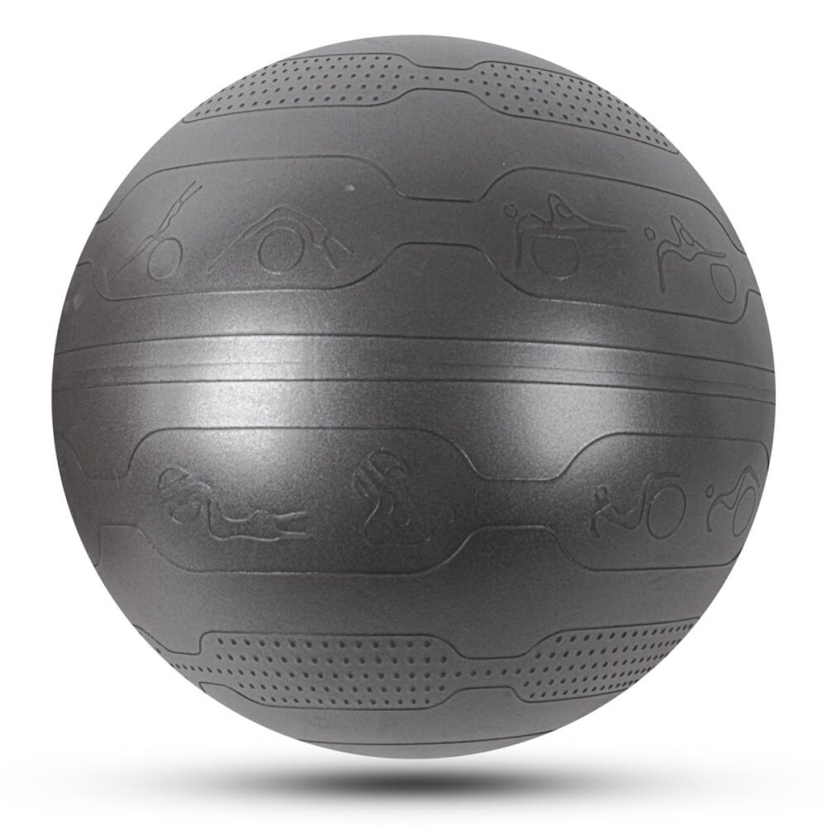 inSPORTline Stretch Ball 75 cm se základnou BallBase čierna · záber 2