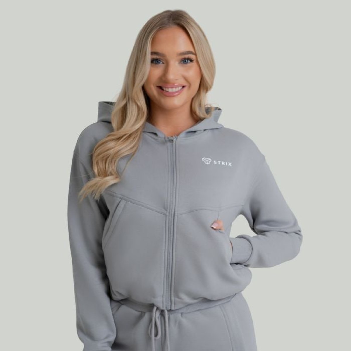 STRIX Dámska mikina ZOA Zip-Up Smoke M · záber 1