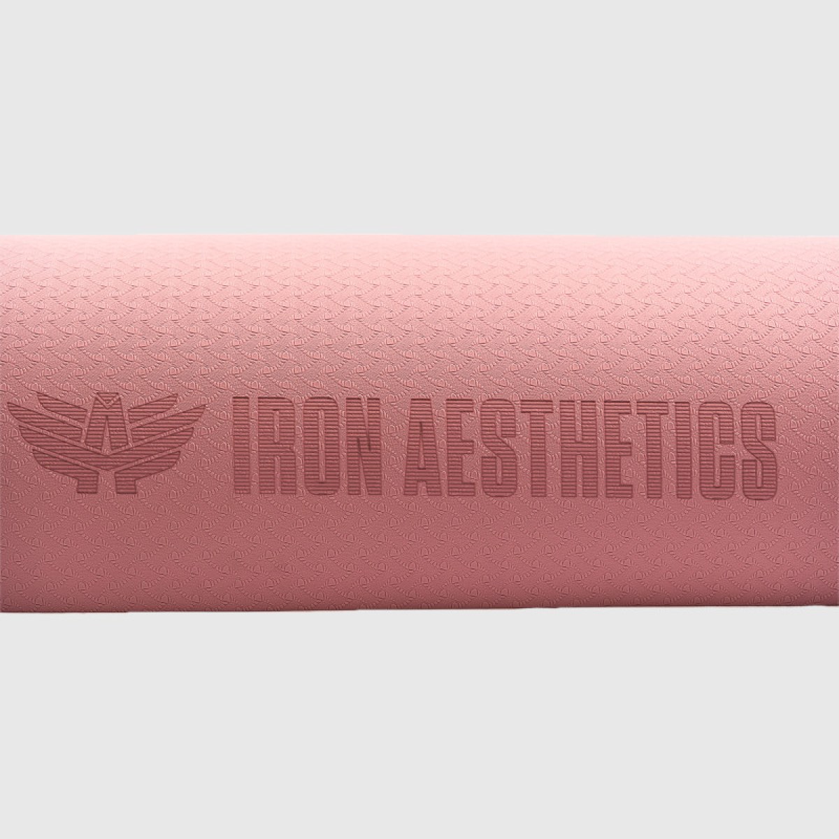 Podložka na cvičenie Iron Aesthetics Yoga Mat, ružová · záber 5
