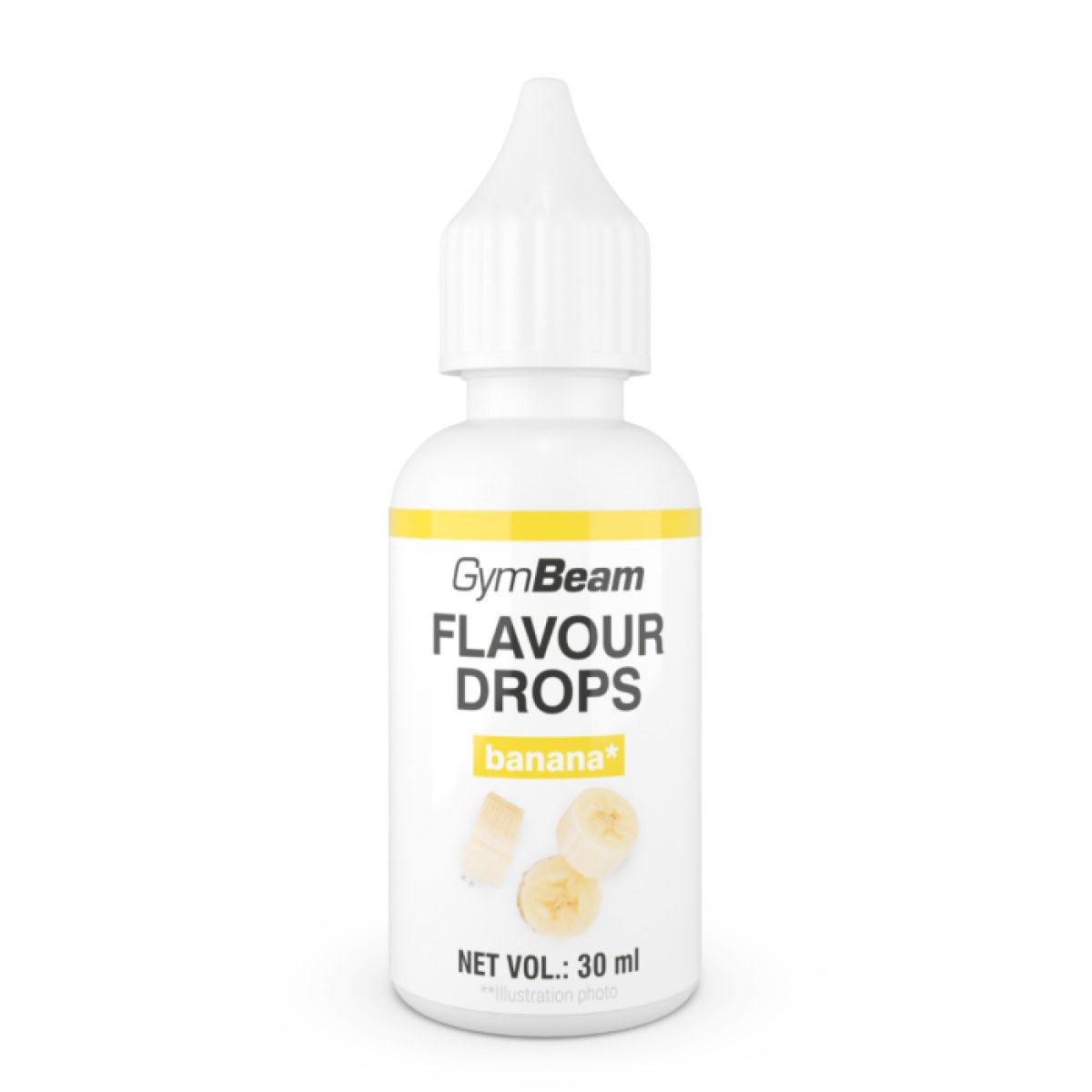 GymBeam Flavour Drops banán · záber 1