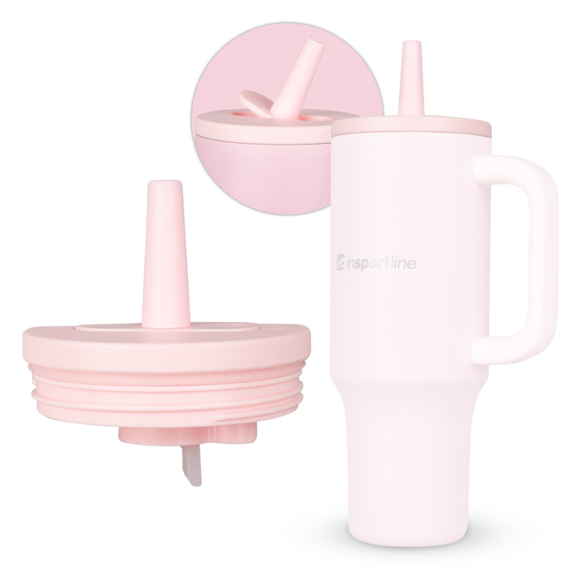 inSPORTline Náhradné viečko pre termohrnček Cocoanna 1200ml kávová · záber 2