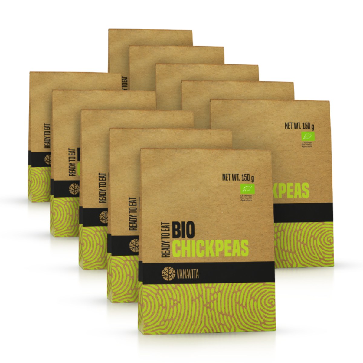 VanaVita BIO Cícer - Ready to eat - Hmotnosť: 1,5 kg | Balenie: 10 · záber 1