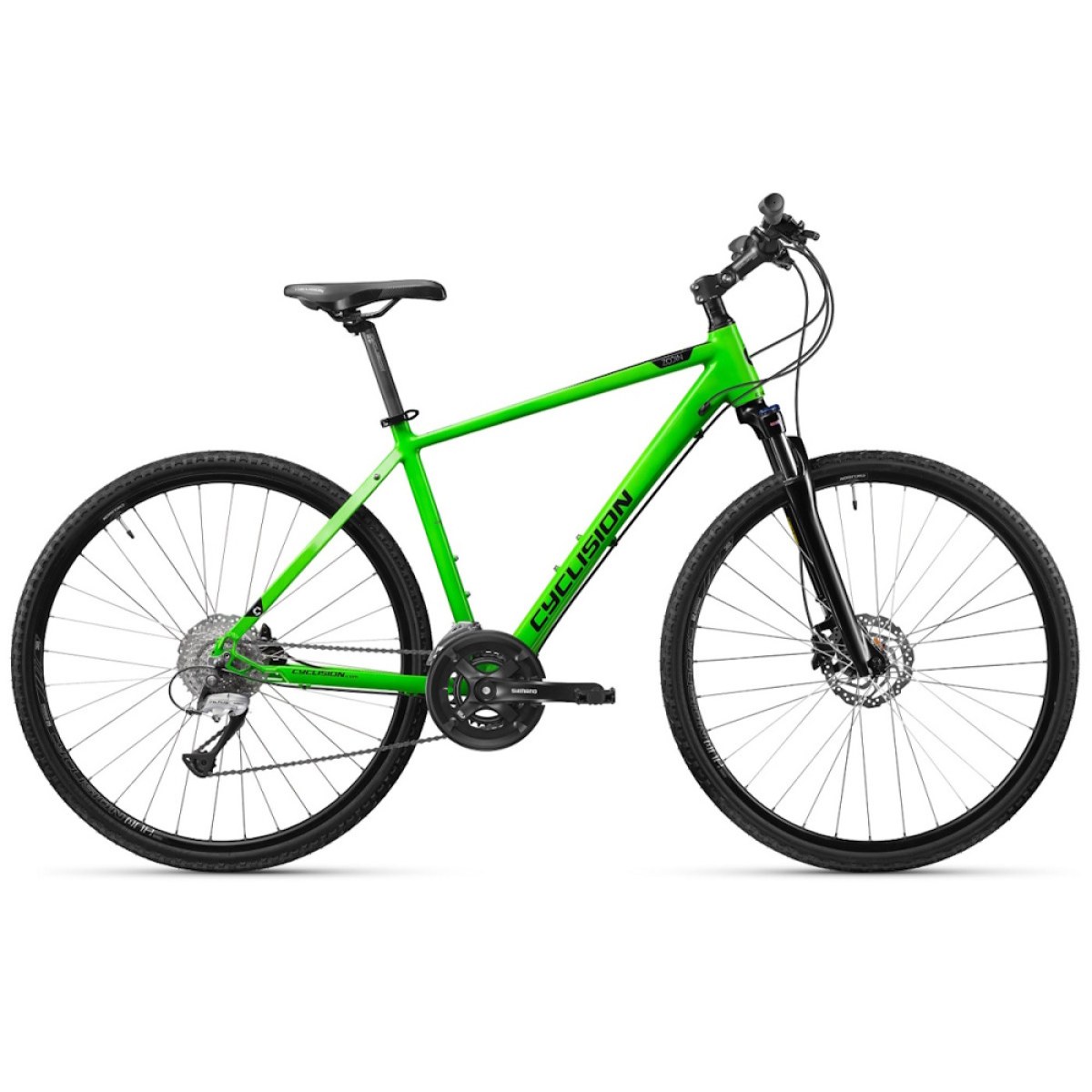 Cyclision Zodin 3 MK-II 28" - model 2024 Sharp Green - M/S (17", 150-170 cm) · záber 1