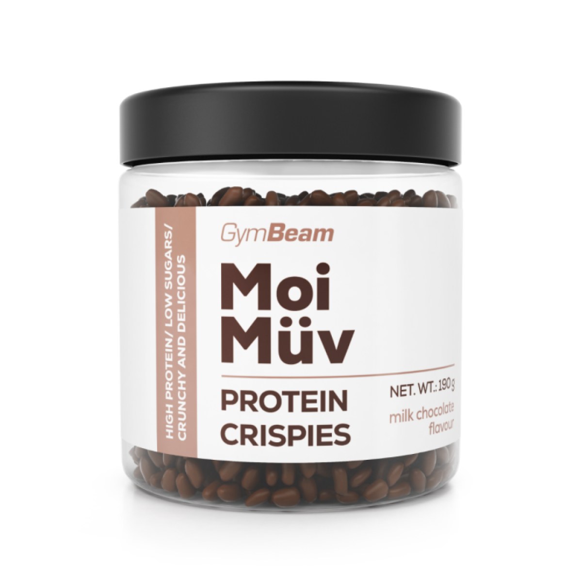 Gymbeam MoiMüv Protein Crispies mliečna čokoláda · záber 1