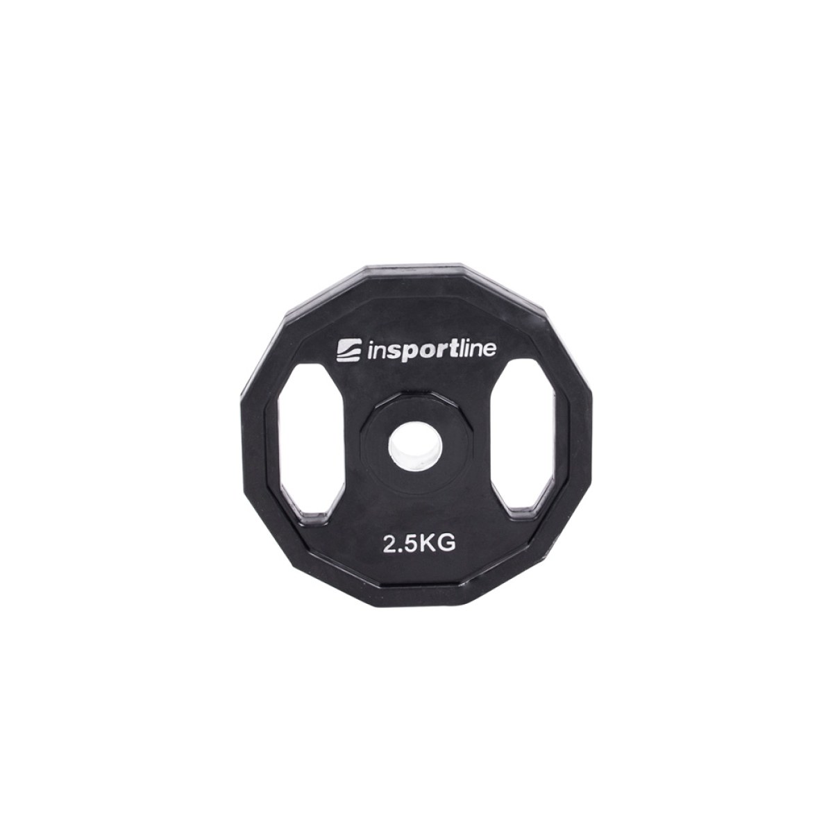 Pogumovaný kotúč inSPORTline Ruberton 2,5 kg 30 mm · záber 2