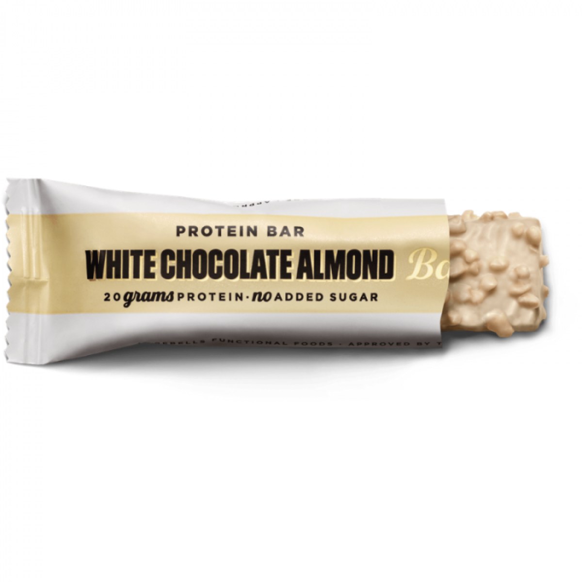 Barebells Protein Bar biela čokoláda mandľa - Príchuť: Biela čokoláda mandľa | Hmotnosť: 0,66 kg | Balenie: 12 · záber 1