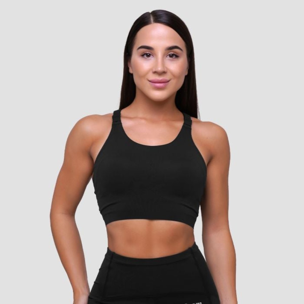 GymBeam Bežecká športová podprsenka Pulse Black L · záber 1