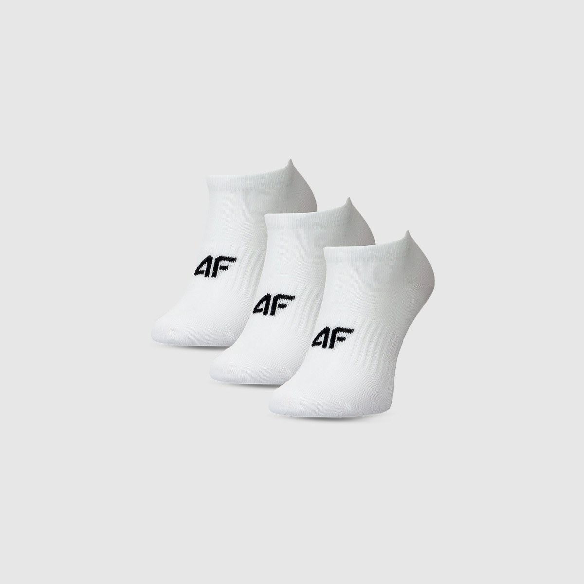 Dievčenské casual ponožky pod členok (3-pack) - biele · záber 1