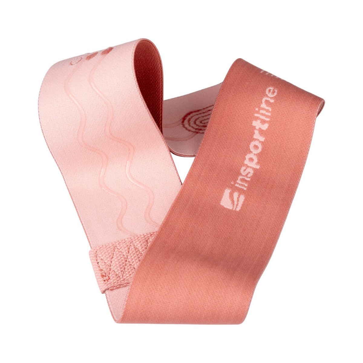 Posilňovacia slučka inSPORTline Hiplop M 66x7 cm / 16 kg - Farba: Ružová · záber 3