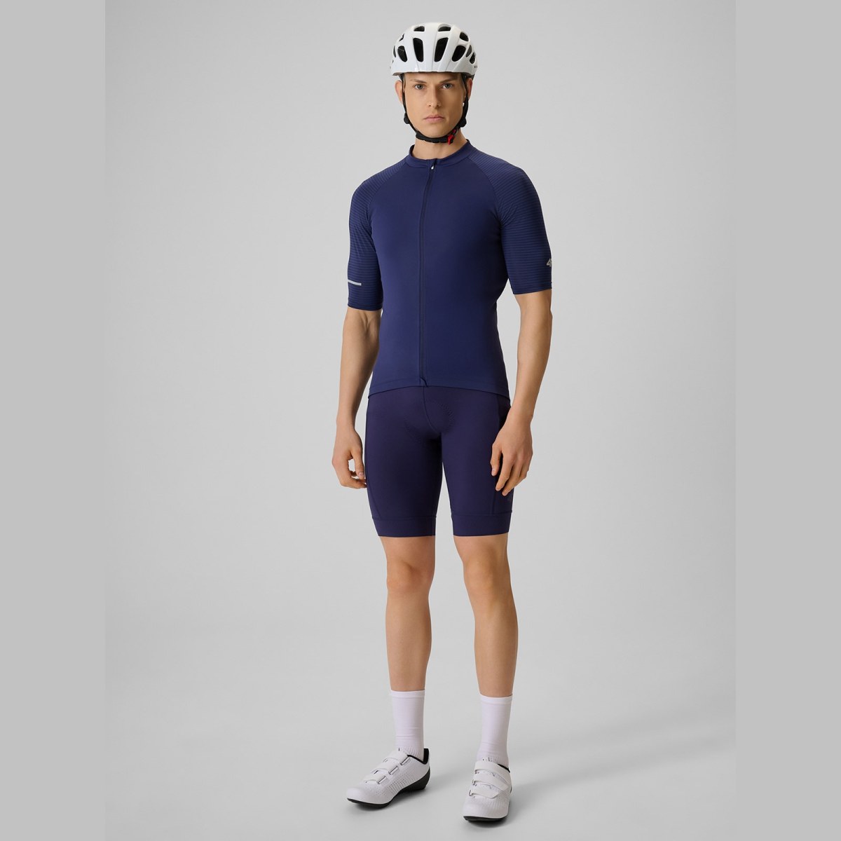 Pánsky cyklistický dres - tmavomodrý · záber 2