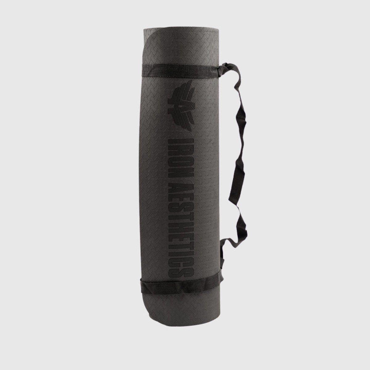 Podložka na cvičenie Iron Aesthetics Yoga Mat, čierna · záber 5