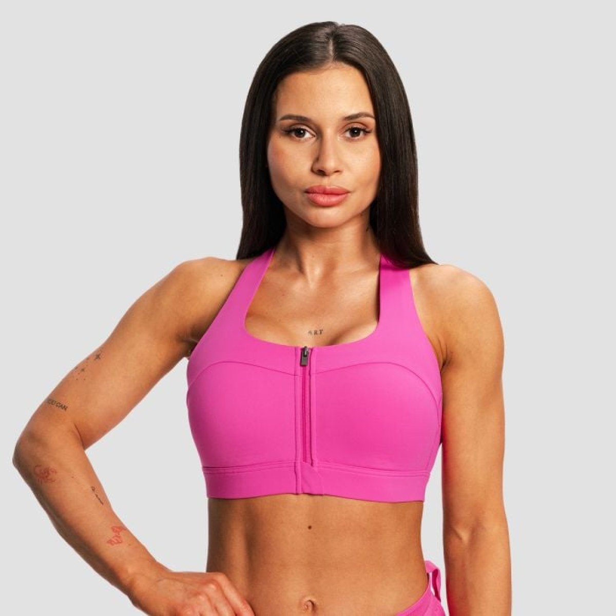 GymBeam Dámska bežecká športová podprsenka Pulse X Purple XS · záber 1
