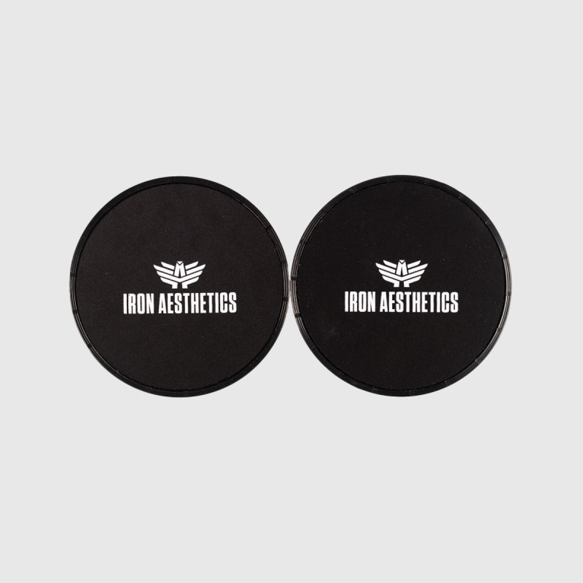Šmykové podložky Iron Aesthetics Core Slider, čierne · záber 2