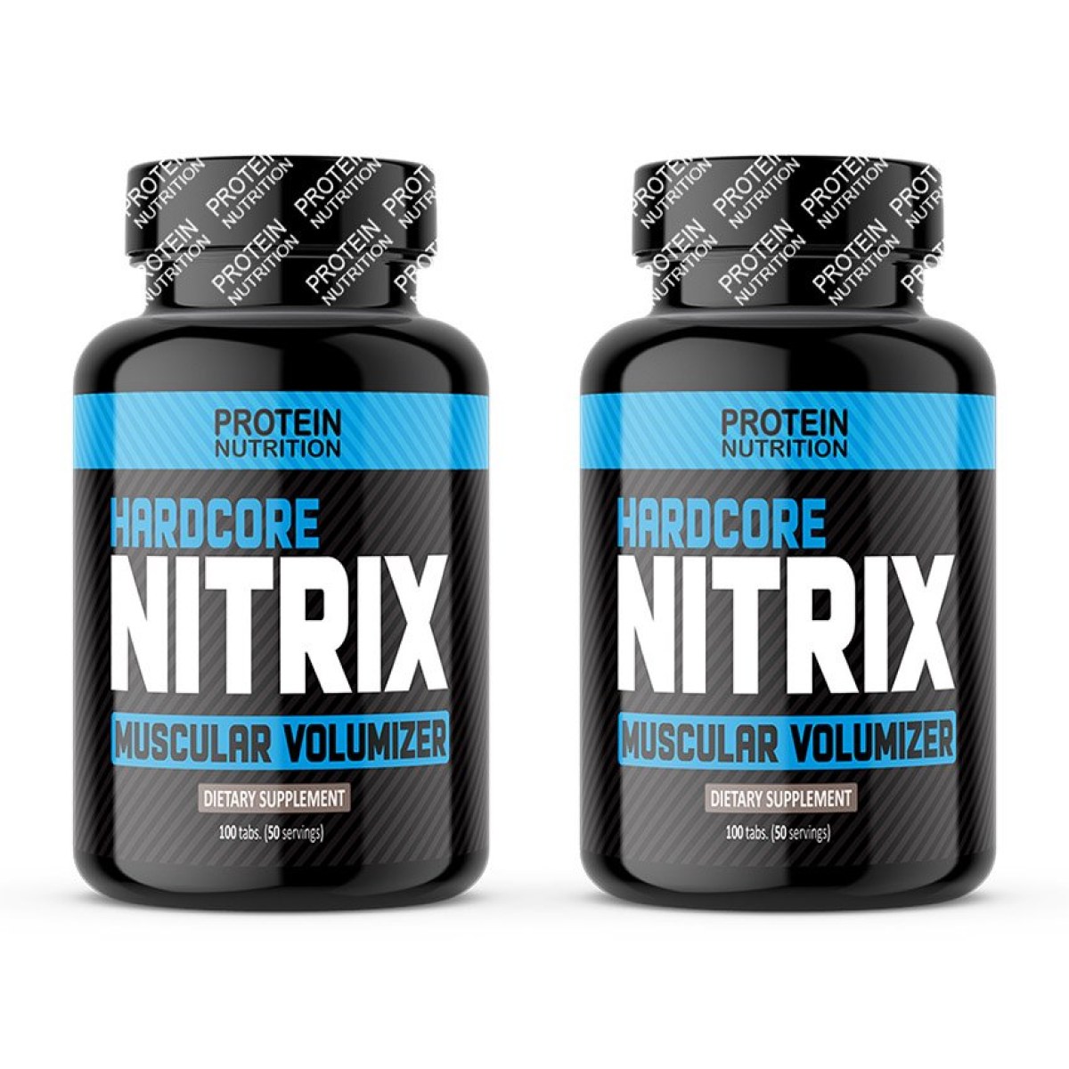 1+1 Zadarmo: Hardcore Nitrix - Protein Nutrition 100 tbl. + 100 tbl. · záber 1
