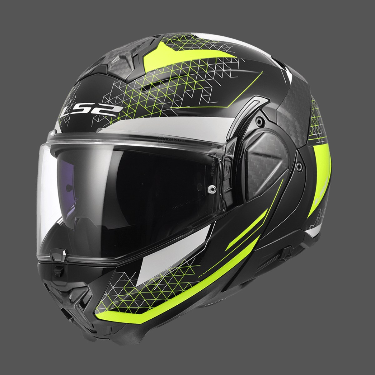 LS2 FF910 Advant II Astral H-V Yellow 3XL (65-66) · záber 3