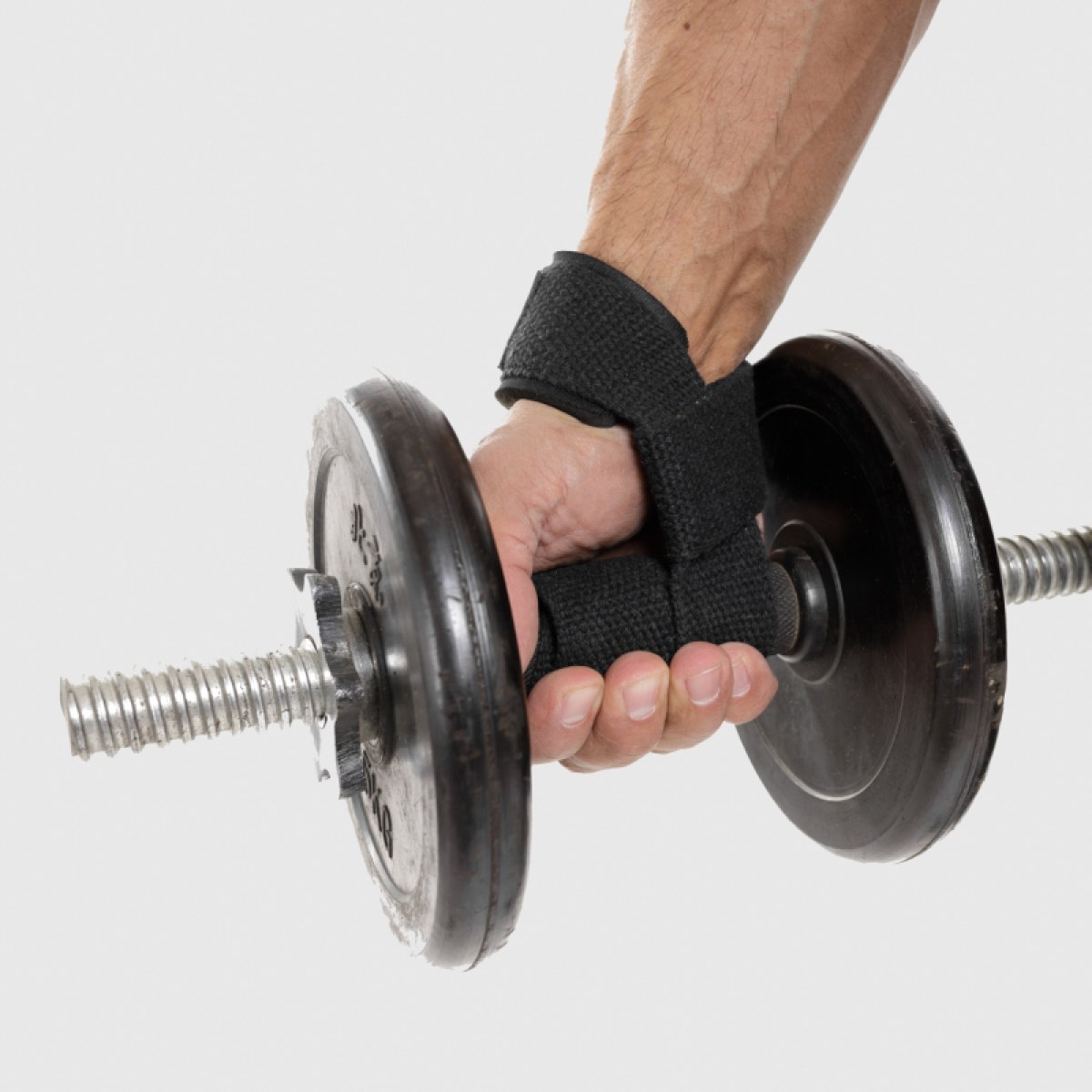 Fitness trhačky Iron Aesthetics, čierne · záber 5