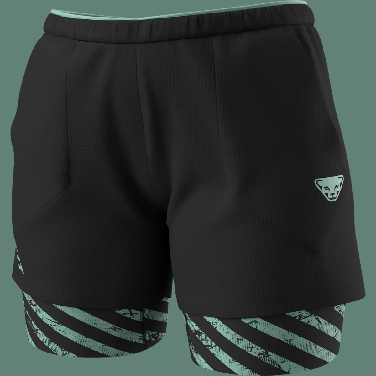 Dynafit Trail 2in1 Short W - Veľkosť: XS | Farba: Čierna · záber 1