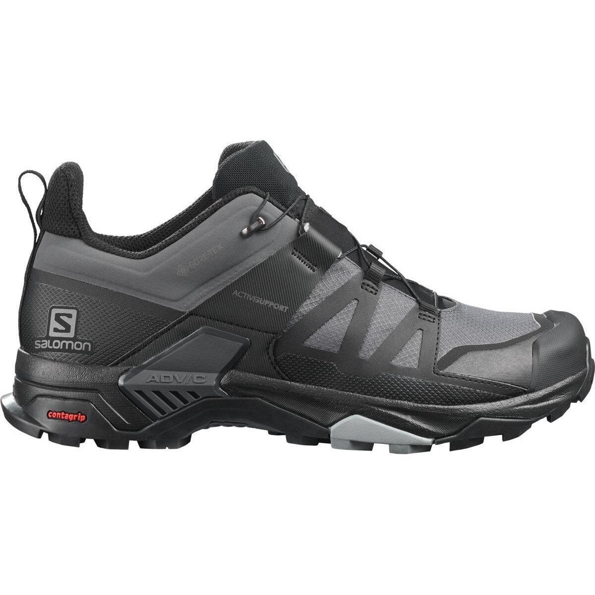 Salomon X Ultra 4 Wide GTX M - Veľkosť: 48 | Farba: Čierna, Sivá · záber 1