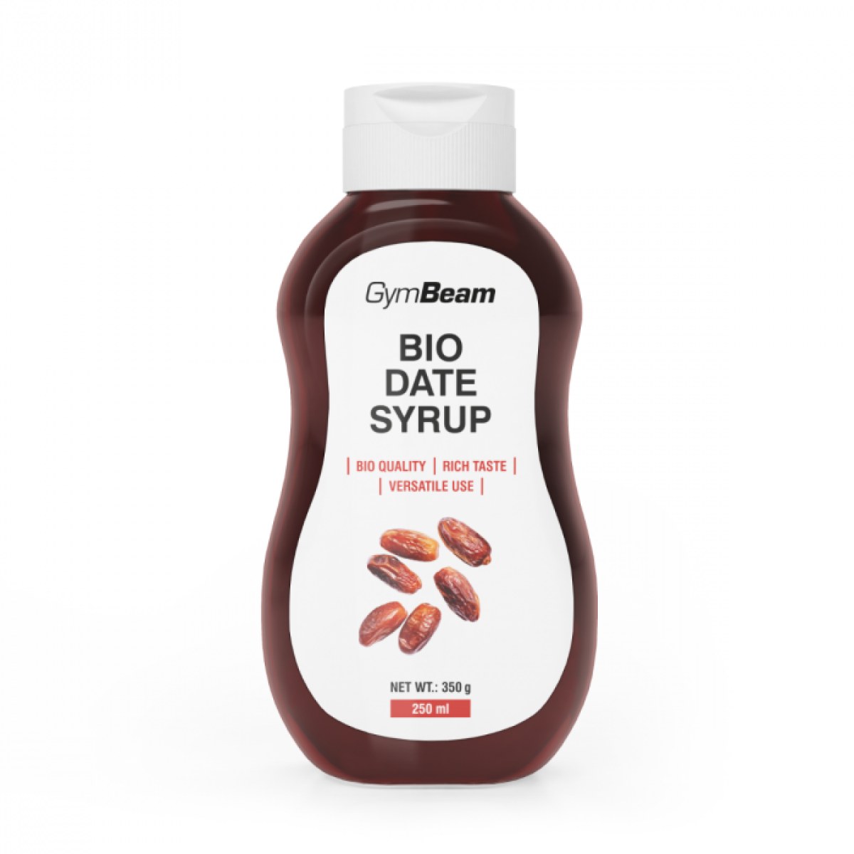 GymBeam BIO Datľový sirup - Objem: 250 ml | Hmotnosť: 0,37 g | Balenie: 10 · záber 1
