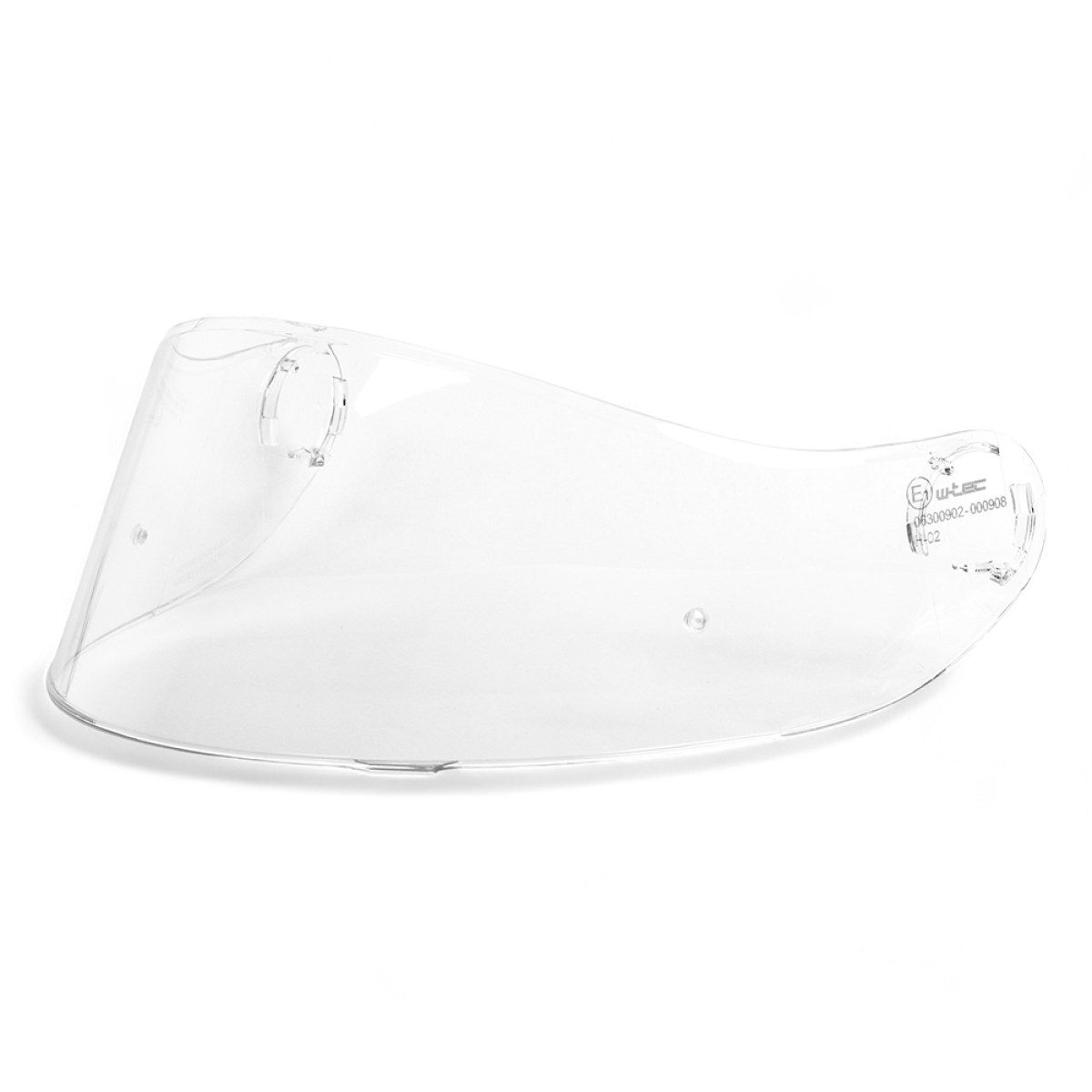Náhradné plexi pre prilbu W-TEC Venero - Farba: Číra · záber 1